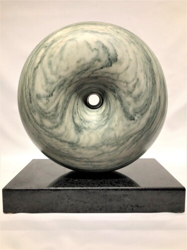 Sculptuur getiteld "Spinning" door Jeff Rosenfeld, Origineel Kunstwerk, Steen