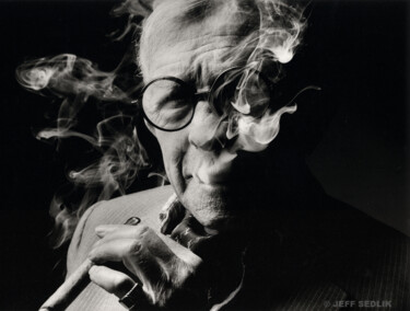 Photography titled "George Burns, by Je…" by Jeff Sedlik, Original Artwork, Analog photography