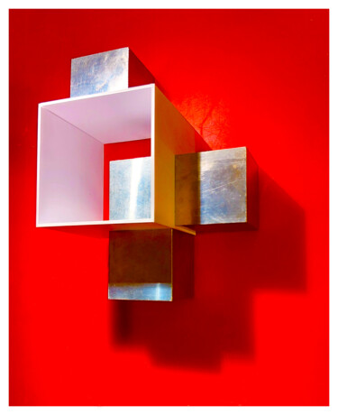 "cubX 2" başlıklı Heykel Jeff tarafından, Orijinal sanat, Alüminyum