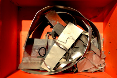 Sculptuur getiteld "zn-torsion.jpg" door Jeff, Origineel Kunstwerk, Metalen