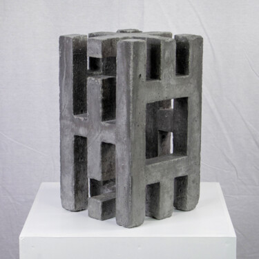 Sculptuur getiteld "PT-1976" door Jeffrey Arts, Origineel Kunstwerk, Beton
