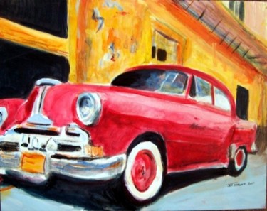 Painting titled "Classic American Au…" by Jeff Sterling, Original Artwork, Oil
