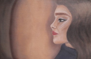 Pintura intitulada "The Girl" por Jéssica Budai, Obras de arte originais, Outro