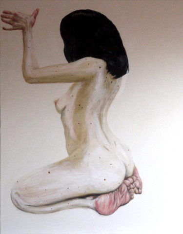 Peinture intitulée "bontée" par Jjlvt, Œuvre d'art originale, Acrylique