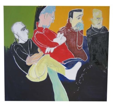Painting titled "mentors" by Jelena Dabic, Original Artwork