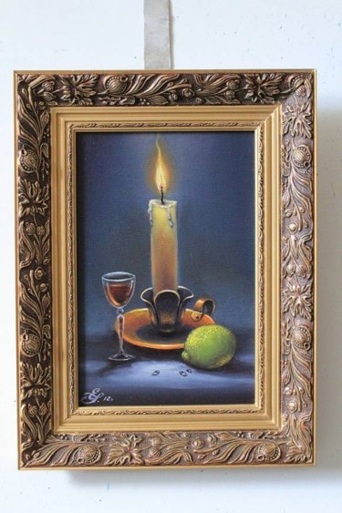 Картина под названием "" Свечка , свеченьк…" - Jenius, Подлинное произведение искусства