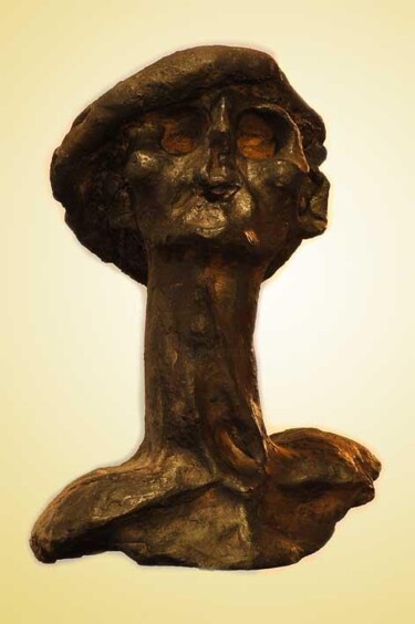 Sculpture intitulée "Le provençal" par Jennes René, Œuvre d'art originale