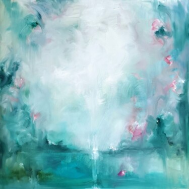 Painting titled "Calypso" by Jennifer Baker, Original Artwork, Oil