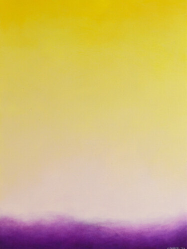 Pintura titulada "Royal Horizon" por Jennifer Morris, Obra de arte original, Acrílico Montado en Bastidor de camilla de made…