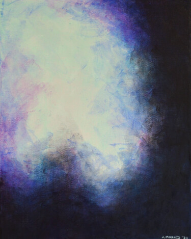Malarstwo zatytułowany „Curfew's At Midnight” autorstwa Jennifer Morris, Oryginalna praca, Akryl Zamontowany na Drewniana ra…