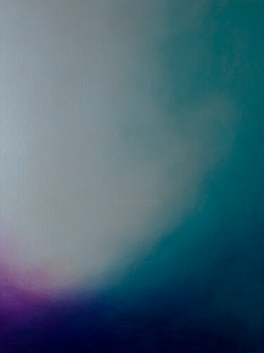Картина под названием "On Shore (Wave 3)" - Jennifer Morris, Подлинное произведение искусства, Акрил Установлен на Деревянна…