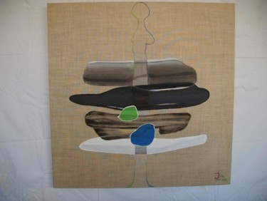 Peinture intitulée "masses,... pains" par Jens, Œuvre d'art originale