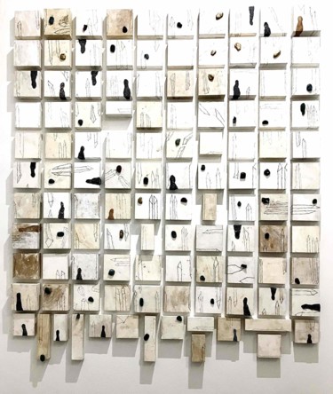 Γλυπτική με τίτλο "Wall Installation f…" από Jeong Yeon Kim, Αυθεντικά έργα τέχνης, Ψηφιδωτό