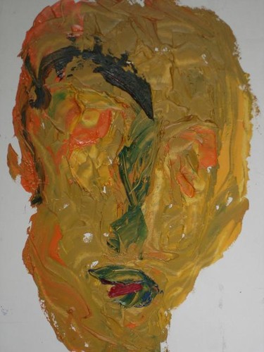 Peinture intitulée "compost" par Jepoy, Œuvre d'art originale