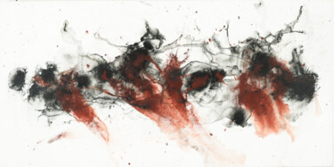 Картина под названием "Abiogenesis 4" - Jérémy Jacquin, Подлинное произведение искусства, Акрил Установлен на Деревянная рам…