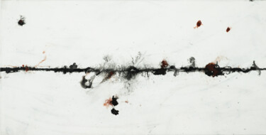 Картина под названием "Abiogenesis 5" - Jérémy Jacquin, Подлинное произведение искусства, Акрил Установлен на Деревянная рам…