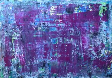 Malerei mit dem Titel "Lilac wine" von Jerod., Original-Kunstwerk, Acryl