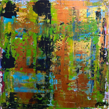 Jungle Painting titled "Jungle" by Jerod., Original Art, Acrylic