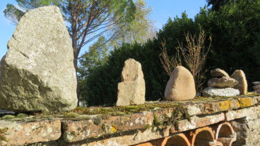 Photographie intitulée "Reflecting Stones F…" par Jérôme Astruc, Œuvre d'art originale, Photographie numérique