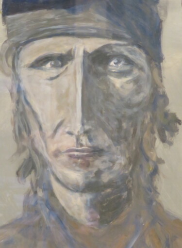 Painting titled "Geronimo" by Jérôme Astruc, Original Artwork, Acrylic