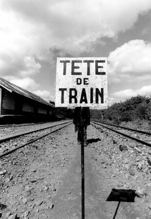 Photographie intitulée "Gare de train" par Jérôme Chan, Œuvre d'art originale