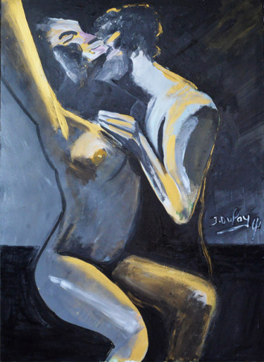 Pintura titulada "Prélude" por Jérôme Dufay, Obra de arte original, Acrílico