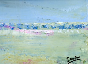 Painting titled "Littoral Pays-de-Ca…" by Jérôme Dufay, Original Artwork