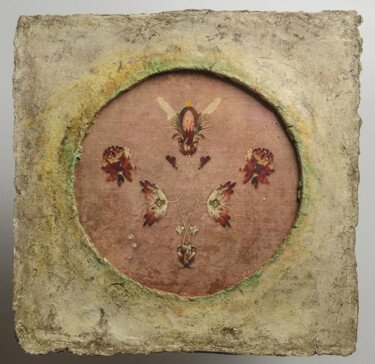 Bellissima in stone textured frame Gravures & estampes intitulée "Bellissima in stone…" par Jerome Goldnose, Œuvre d'art originale, Impression numérique
