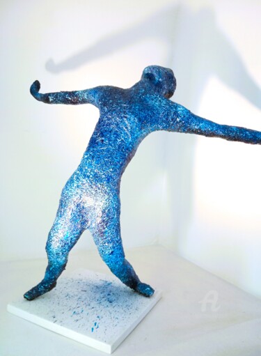 Sculpture intitulée "Ciel" par Jerome Guibert, Œuvre d'art originale, Résine