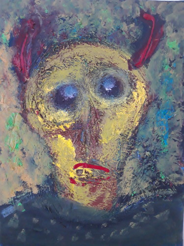 Peinture intitulée "possession" par Jerome Pescheloche, Œuvre d'art originale