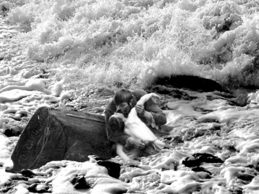 Photographie intitulée "Les amants de Conca…" par Jérôme Cambra, Œuvre d'art originale, Photographie manipulée