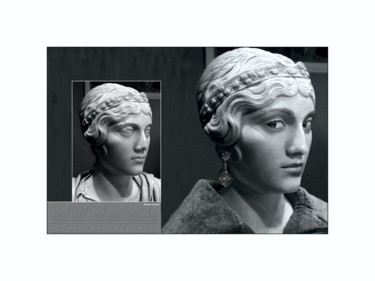 Фотография под названием "Buste d'une femme r…" - Jérôme Cambra, Подлинное произведение искусства, Цифровая фотография