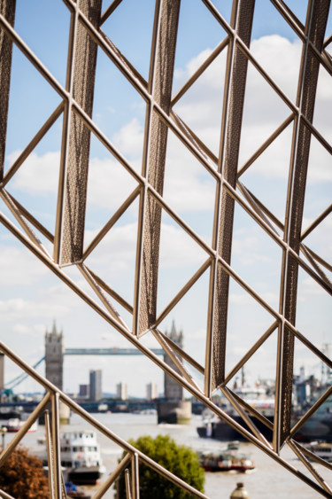Fotografía titulada "Tower Bridge on the…" por Jérôme Correia, Obra de arte original, Fotografía digital Montado en Aluminio