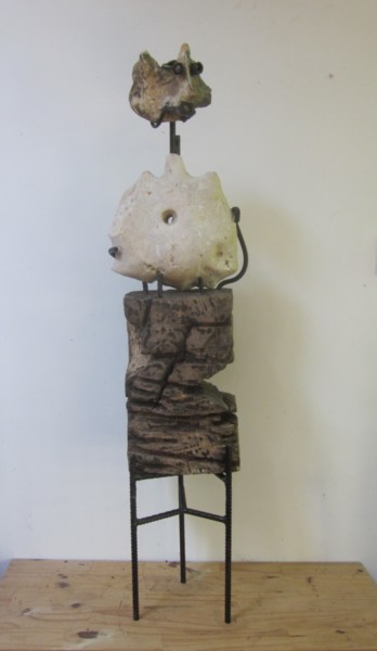 Sculpture titled "Bastet" by Jérôme Danikowski, Original Artwork