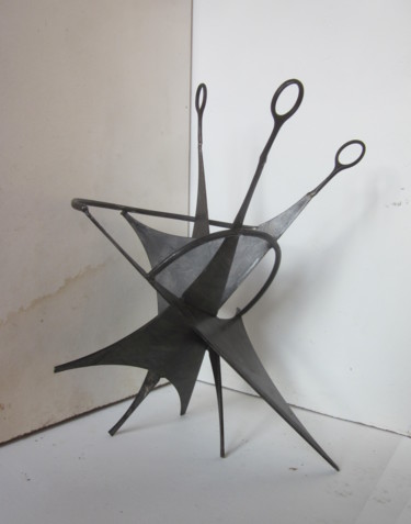 Sculpture titled "Danse" by Jérôme Danikowski, Original Artwork, Metals