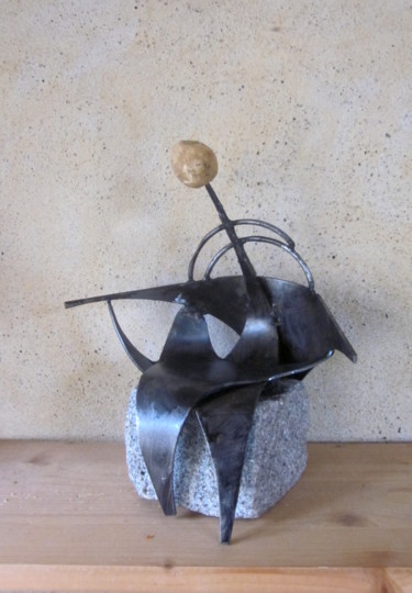 Скульптура под названием "Le giron" - Jérôme Danikowski, Подлинное произведение искусства