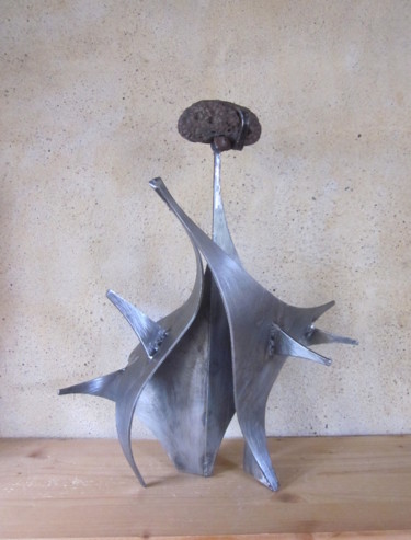 "Shiva" başlıklı Heykel Jérôme Danikowski tarafından, Orijinal sanat, Metaller