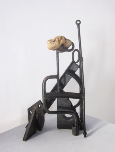 Skulptur mit dem Titel "Archie" von Jérôme Danikowski, Original-Kunstwerk, Metalle