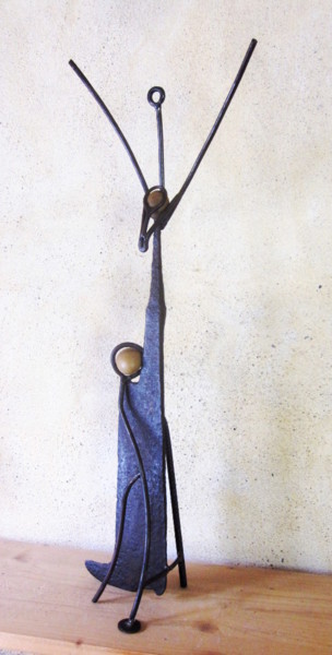 Sculpture intitulée "Victoria" par Jérôme Danikowski, Œuvre d'art originale, Métaux