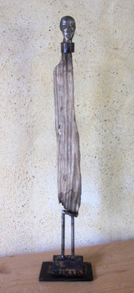 Sculpture intitulée "Massaï" par Jérôme Danikowski, Œuvre d'art originale, Métaux
