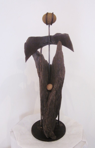 Sculpture intitulée "La source" par Jérôme Danikowski, Œuvre d'art originale, Métaux