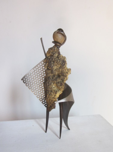 Sculpture intitulée "Pepita" par Jérôme Danikowski, Œuvre d'art originale, Métaux