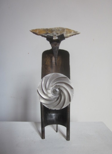 Sculpture titled "Haram" by Jérôme Danikowski, Original Artwork, Metals