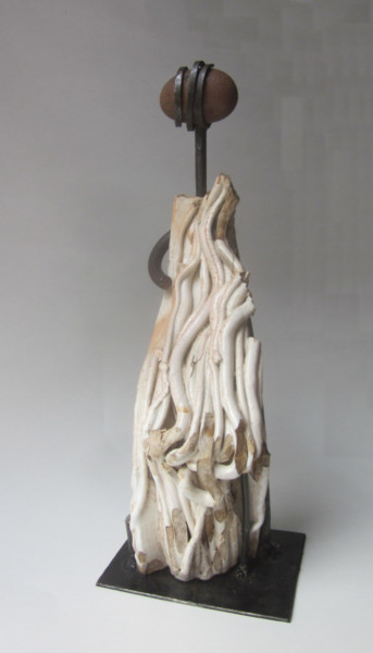 Sculpture titled "Colombine" by Jérôme Danikowski, Original Artwork, Ceramics