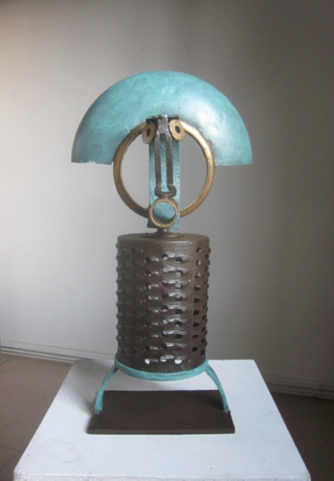 Sculpture intitulée "Jupiter" par Jérôme Danikowski, Œuvre d'art originale, Métaux