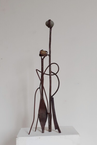 Sculpture intitulée "Couple 32" par Jérôme Danikowski, Œuvre d'art originale, Métaux
