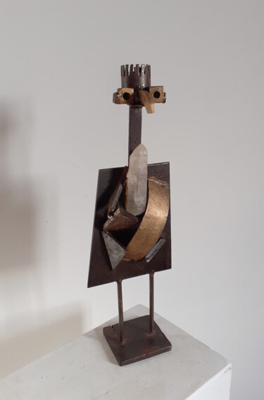 Sculpture intitulée "Ornitorex" par Jérôme Danikowski, Œuvre d'art originale, Métaux