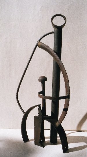 Sculpture intitulée "Famille 2" par Jérôme Danikowski, Œuvre d'art originale, Métaux