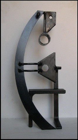 Sculpture titled "Archibald" by Jérôme Danikowski, Original Artwork, Metals