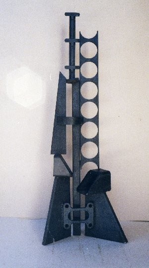 雕塑 标题为“Colonne” 由Jérôme Danikowski, 原创艺术品, 金属